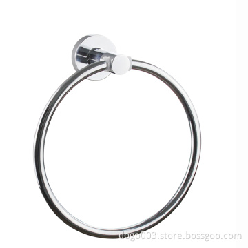 Wall Mount 304 Stainless Steel Suction Towel Ring